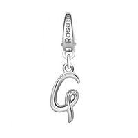 Charm Rosato Donna Alphabet in Argento RAL033 - RAL033
